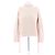 The row Cremefarbener Pullover mit rotem Detail aus Kaschmir Beige