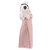 Giambattista Valli Vestido corto rosa de algodón - vista 3