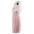 Giambattista Valli Vestido corto rosa de algodón - vista 4