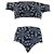 Autre Marque Badeanzug mit Blumenmuster Marineblau