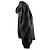 Phoebe Philo Chaqueta con capucha de cuero negro - vista 3