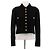 Chanel Tweedjacke schwarz