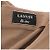 Lanvin Braunes langes Leinenkleid - Ansicht 5