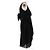 Vestido corto de seda negro Courreges - vista 3