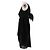 Vestido corto de seda negro Courreges - vista 4