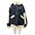 Iro Giacca in shearling bianca e nera Nero