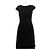 Prada Schwarzes Slim Fit Kleid