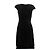 Prada Schwarzes Slim Fit Kleid - Ansicht 2
