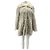 Tory Burch Manteau beige en fourrure