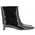 Autre Marque Botas "Iman" bajas negras Negro - vista 2