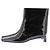 Autre Marque Botas "Iman" bajas negras Negro - vista 3