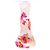 Dior Asymmetrisches langes Kleid mit Blumendetails Pink - Ansicht 2