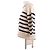 Autre Marque Streifenpullover aus Kaschmir und Wolle Beige - Ansicht 4