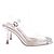 Gianvito Rossi Slingback con tacco argento plexiglass 38 - vista 3