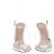 Gianvito Rossi Slingback con tacco argento plexiglass 38 - vista 5