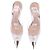 Gianvito Rossi Slingback con tacco argento plexiglass 38 - vista 6