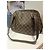 Borsa a spalla Louis Vuitton Marrone Scuro Pelle - vista 3