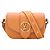 Bolsa de Ombro Pont Neuf Soft MM em Couro de Bezerro Louis Vuitton Marrom Cru Caramelo
