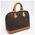 Bolsa de mão Alma PM Monograma Louis Vuitton Marrom - vista 2