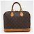 Bolsa de mão Alma PM Monograma Louis Vuitton Marrom - vista 3