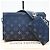 Borsa a Spalla Gaston Monogram Gradient Louis Vuitton Blu Blu navy - vista 2