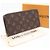 Cartera Zippy Monogram Louis Vuitton Castaño - vista 2