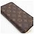 Cartera Zippy Monogram Louis Vuitton Castaño - vista 3