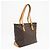 Borsa a mano Cabas Piano Monogram Louis Vuitton Marrone - vista 2