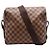 Borsa a Spalla Louis Vuitton Damier Naviglio N45255 Marrone