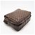 Borsa a Spalla Louis Vuitton Damier Naviglio N45255 Marrone - vista 5