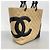 Chanel Cambon Tote Tasche Schwarz Beige - Ansicht 2