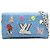 Portafoglio a Catena Epi Denim Louis Vuitton Blu