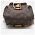 Louis Vuitton Monogram Mini Montsouris Rucksack Braun - Ansicht 4
