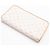 Louis Vuitton Monogram Mini Zippy Geldbörse Weiß Beige - Ansicht 3