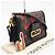 Borsa a Spalla MINI Dauphine Monogram Louis Vuitton Marrone Rosso - Ansicht 2