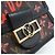 Borsa a Spalla MINI Dauphine Monogram Louis Vuitton Marrone Rosso - Ansicht 4