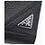 Billetera compacta triangular Vitello Micrograin de Prada - Ansicht 11
