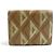 Billetera de cuero marrón para hombre Christian Dior Castaño - vista 2