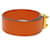 Bracelet en cuir Sac Adepeche d'Hermès Orange  - vue 2