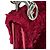 Borsa a Spalla in Pelliccia Fendi Canayef Rosso - vista 6