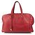 Borsa da viaggio Boston Victoria 43 di Hermès Rosso
