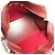Borsa da viaggio con logo H-Punching di Hermès Rosso - vista 10