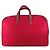 Borsa da viaggio con logo H-Punching di Hermès Rosso - vista 2