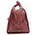 Borsa da viaggio con logo H-Punching di Hermès Rosso - vista 4