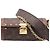 Bolsa de Ombro Papillon Trunk Monogram Louis Vuitton Marrom Monograma