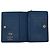 Louis Vuitton Zwei-Farben Monogram Empreinte Geldbörse Weiß Blau - Ansicht 6