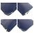 Hermès HERMES Azap Long Silk Wallet Blue Navy blue - view 4