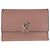 Capucines Monedero de cuero rosa Louis Vuitton