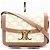 Céline Borsa a Spalla Celine Teen Triomphe Marrone Bianco - vista 2