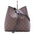 Néonoé Borsa a Spalla 2 in 1 Monogram NeoNoe di Louis Vuitton Marrone Nero Beige Monogramma - vista 2